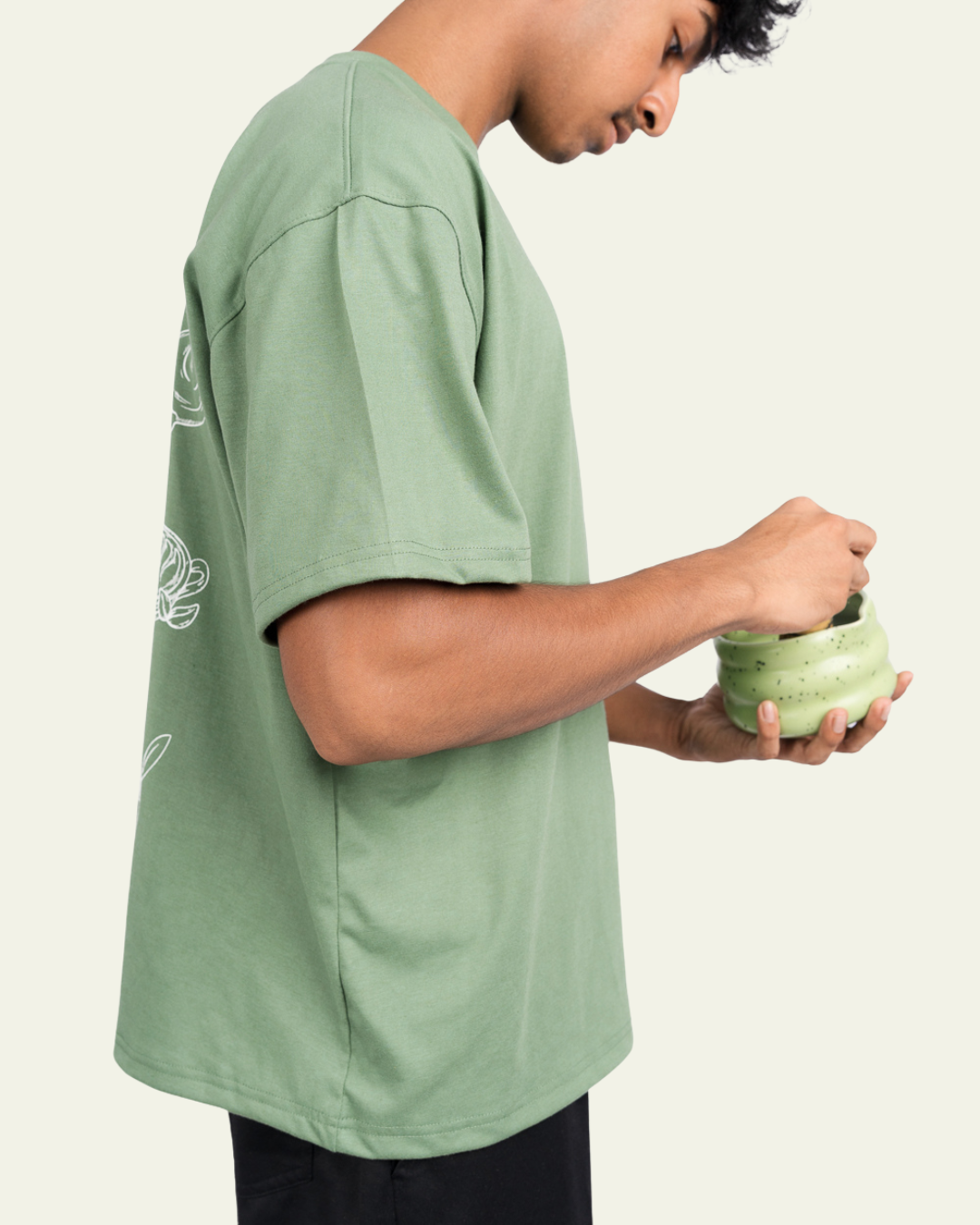 Matcha Club Oversized Tee