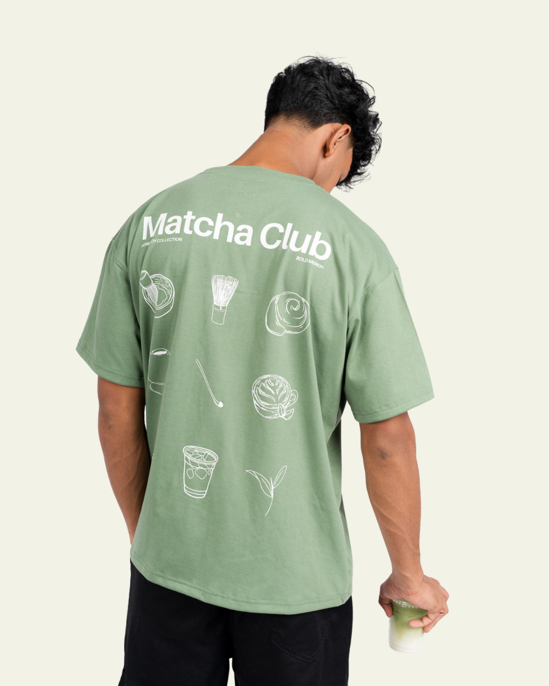 Matcha Club Oversized Tee