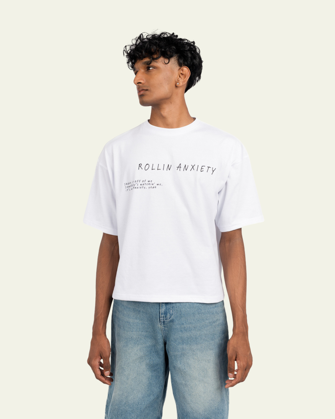 Anxiety Crop Tee