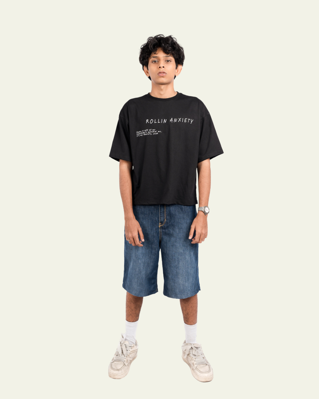 Anxiety Crop Tee