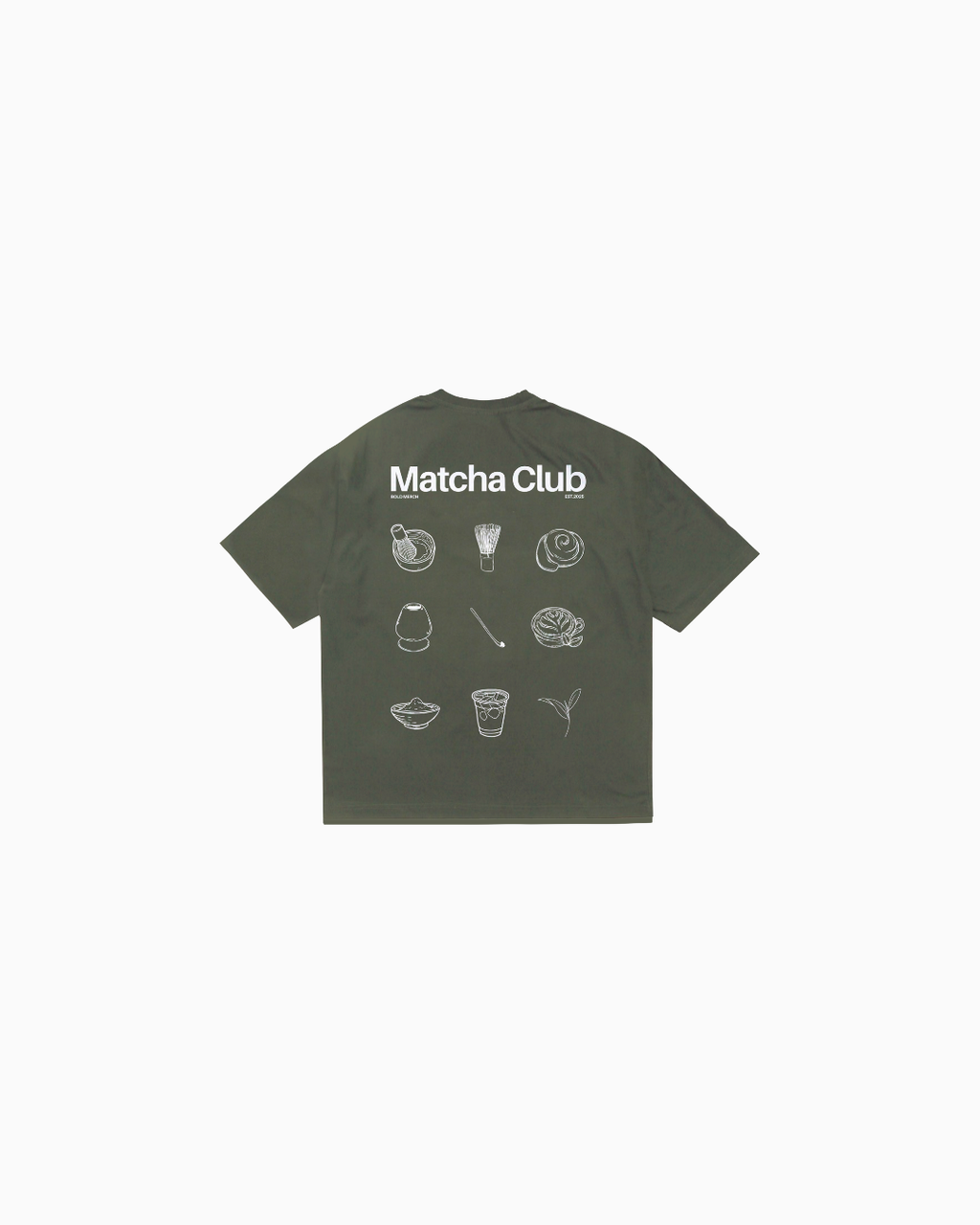 Matcha Club Oversized Tee