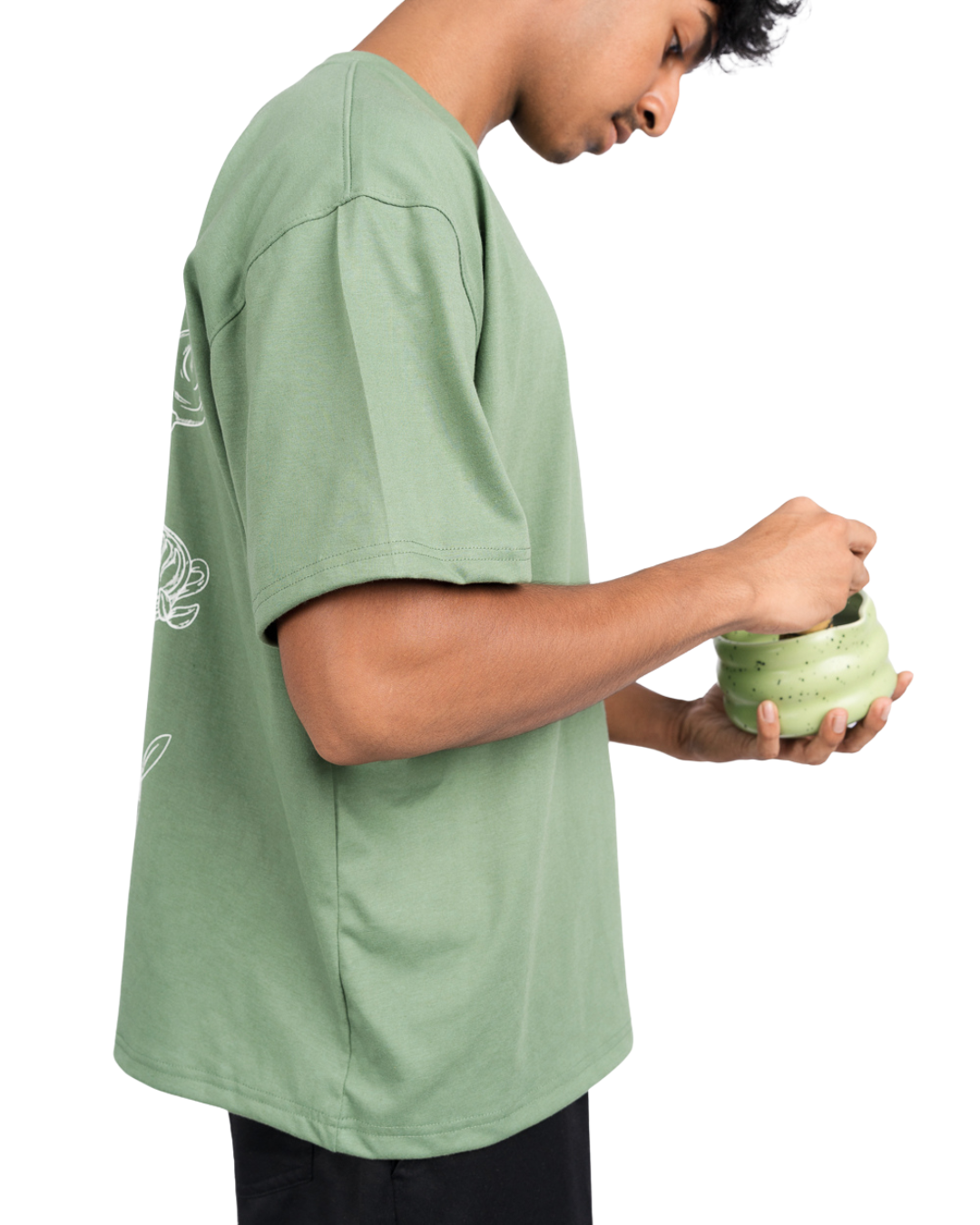 Matcha Club Oversized Tee