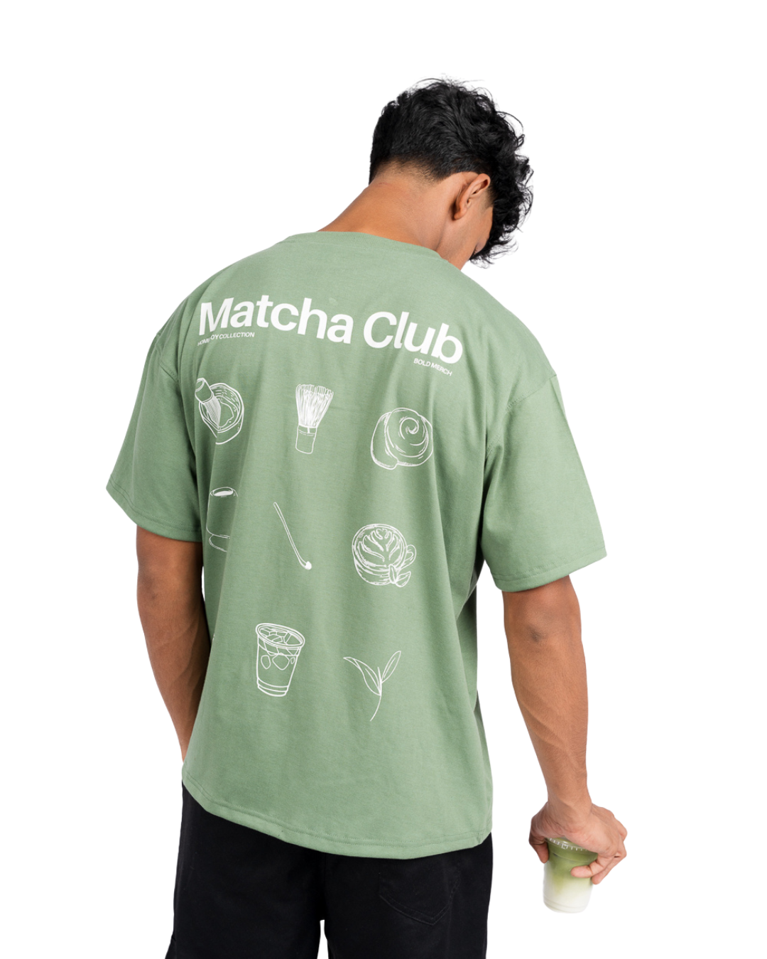 Matcha Club Oversized Tee