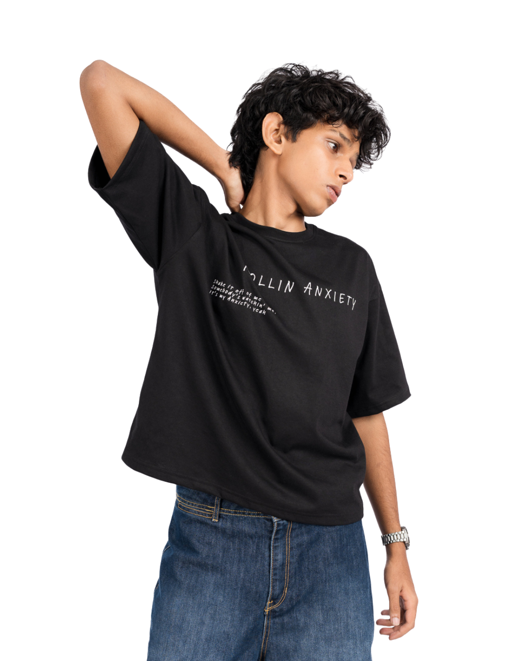 Anxiety Crop Tee