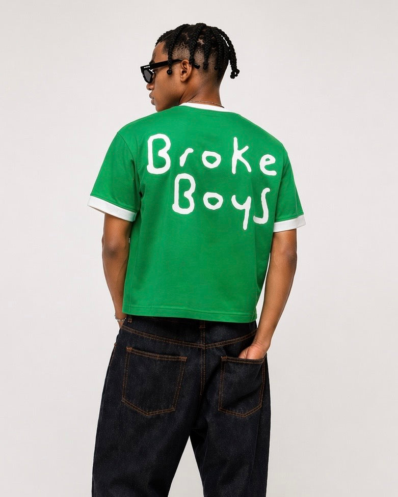 Broke Boys Crop Tee
