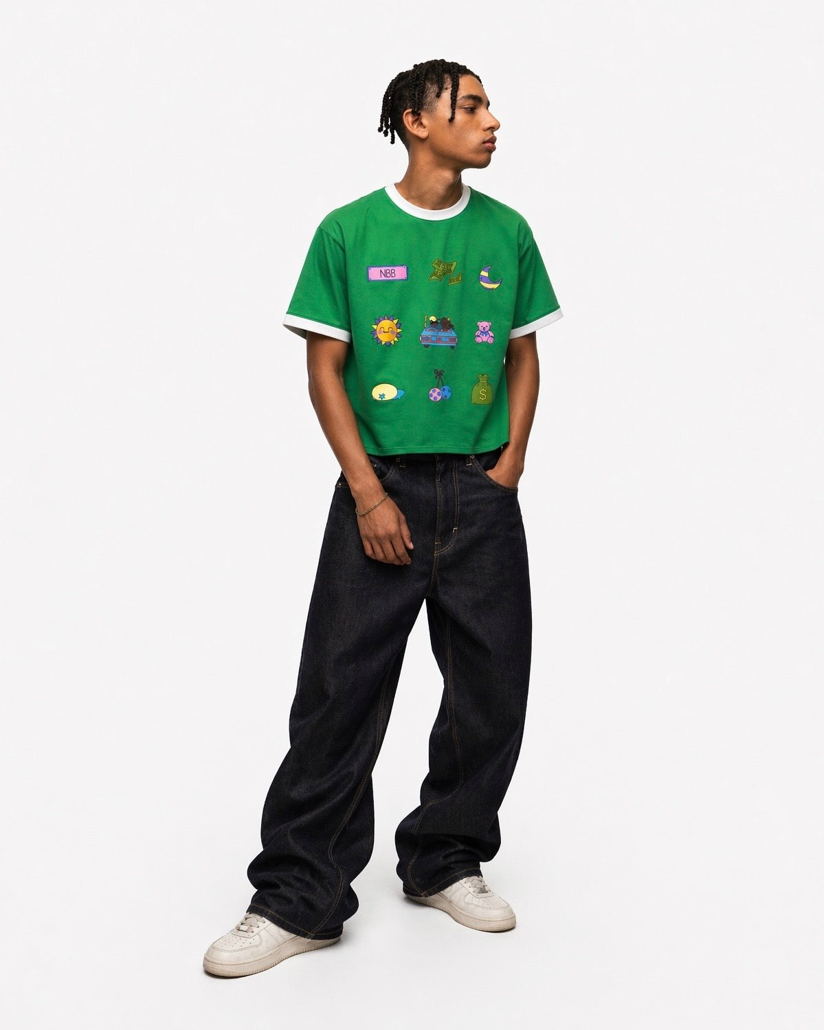 Broke Boys Crop Tee