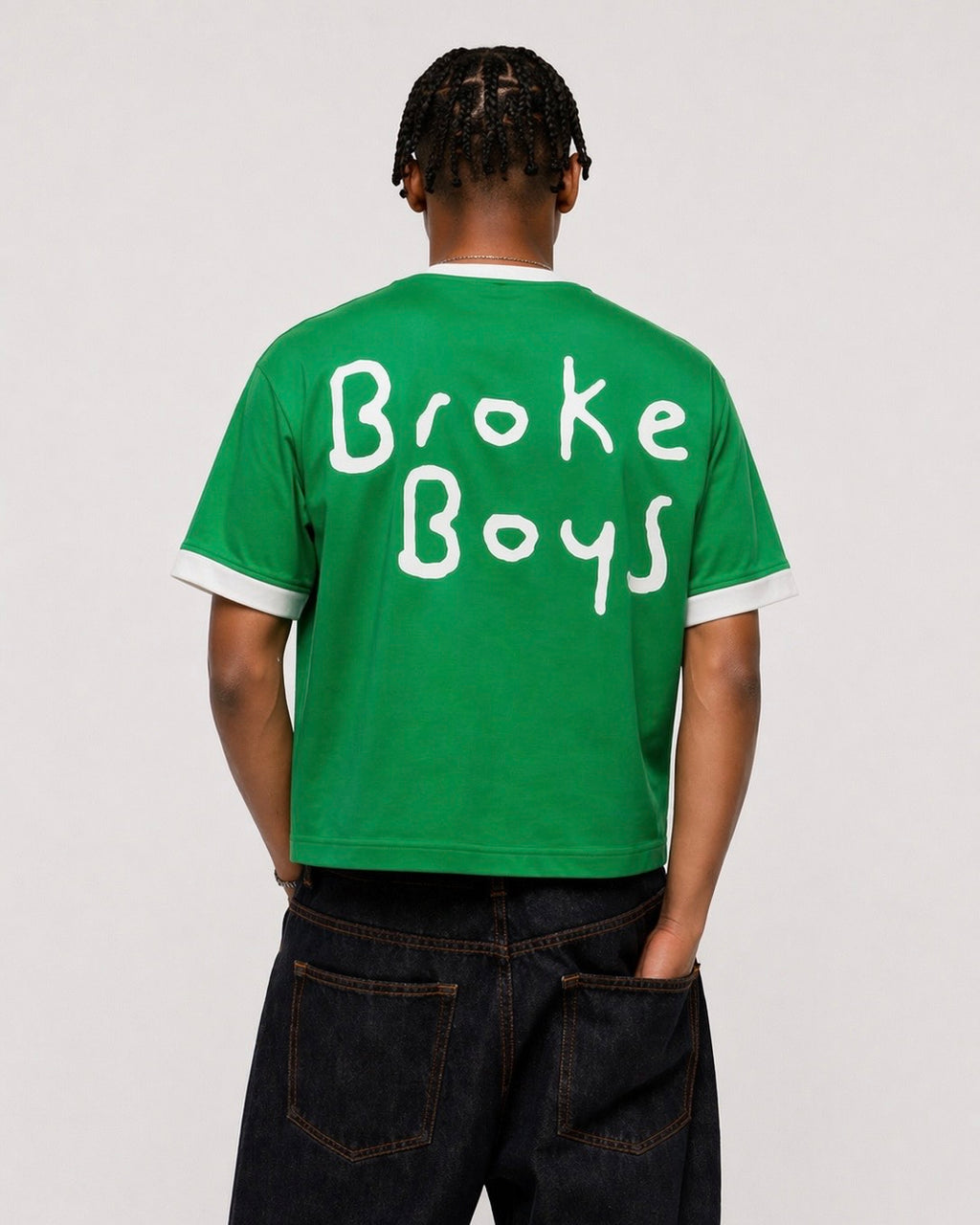 Broke Boys Crop Tee
