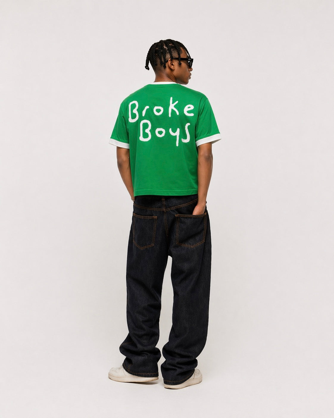 Broke Boys Crop Tee